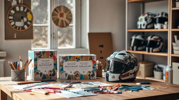 Idées créatives pour des kits déco de casque sur mesure